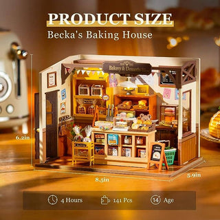 Becka's Baking House Rolife Miniature House DIY Wooden