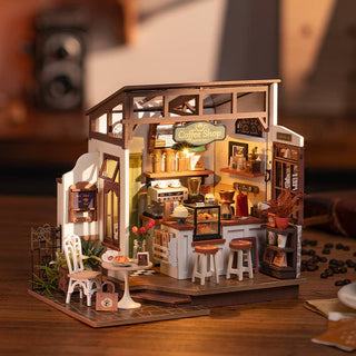 Café Rolife DIY Miniature House Craft Dollhouse