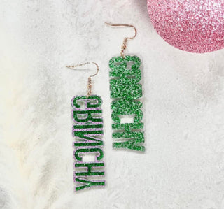 Grinchy Earrings