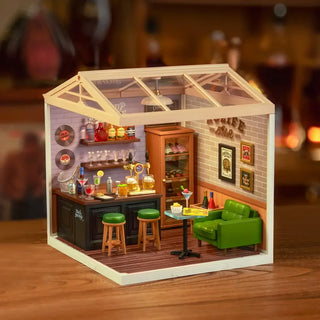 Leisurely Cheers Bar DIY Plastic Miniature House