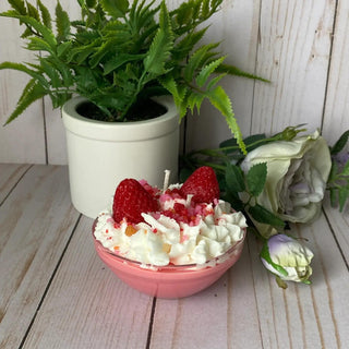 Strawberry Shortcake Candle