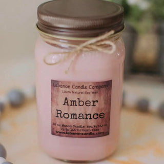 16oz Amber Romance Candle