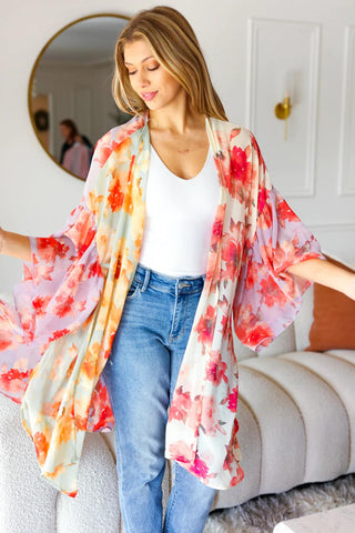 Floral Kimono