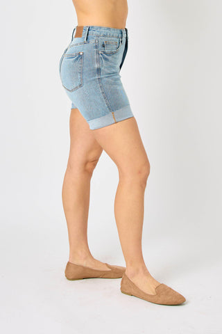 Tummy Control Cooling Judy Blue Shorts