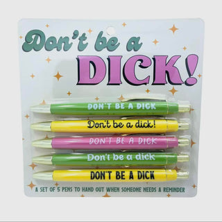 Dont Be A Dick Pen Set