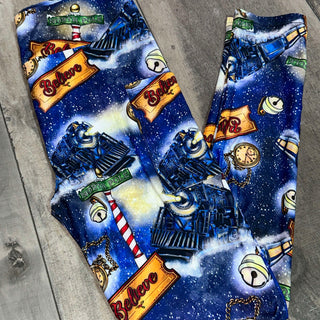 Polar Express Leggings