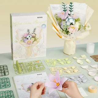 Spring Time Bouquet DIY 3D Puzzle