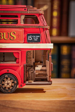 London Bus 3D Wooden Puzzles