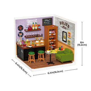 Leisurely Cheers Bar DIY Plastic Miniature House