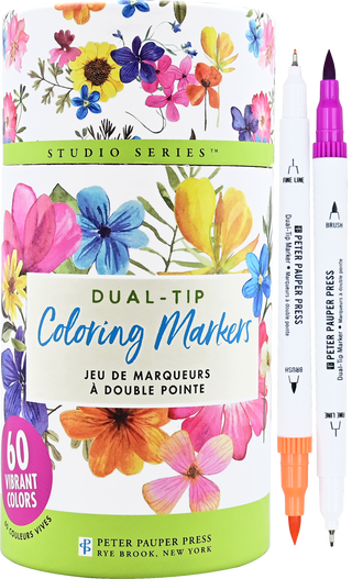 Studio Series Dual-Tip Coloring Markers (set of 60)