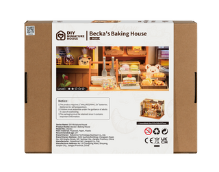 Becka's Baking House Rolife Miniature House DIY Wooden