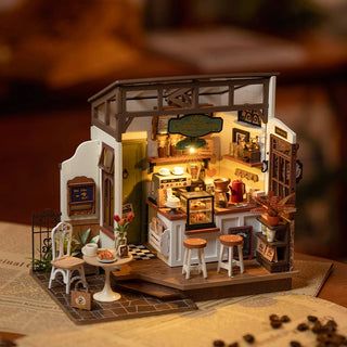 Café Rolife DIY Miniature House Craft Dollhouse