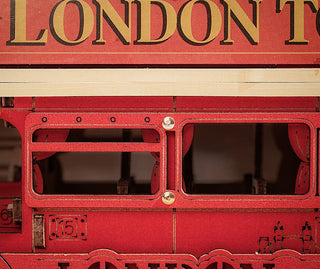 London Bus 3D Wooden Puzzles