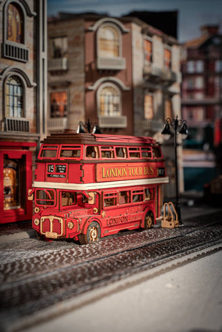 London Bus 3D Wooden Puzzles