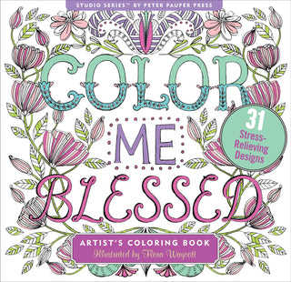 Color Me Blessed Artist's Coloring Book