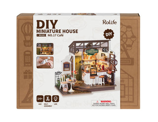 Café Rolife DIY Miniature House Craft Dollhouse