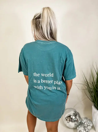 Better Place With You Puff Graphic Tee