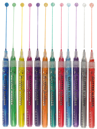 Studio Series Glitter Marker Set (12-piece set)