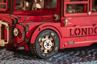 London Bus 3D Wooden Puzzles