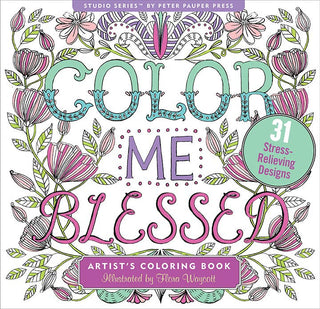 Color Me Blessed Artist's Coloring Book