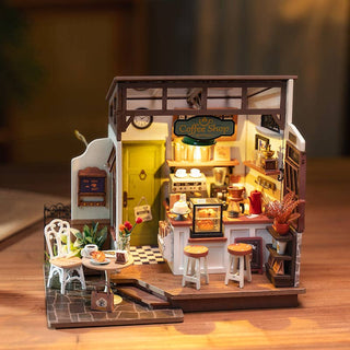 Café Rolife DIY Miniature House Craft Dollhouse