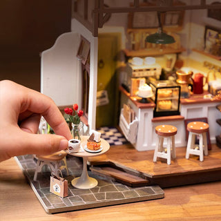 Café Rolife DIY Miniature House Craft Dollhouse